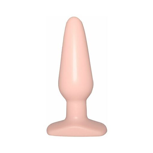 cream-colored silicone tear-drop shape