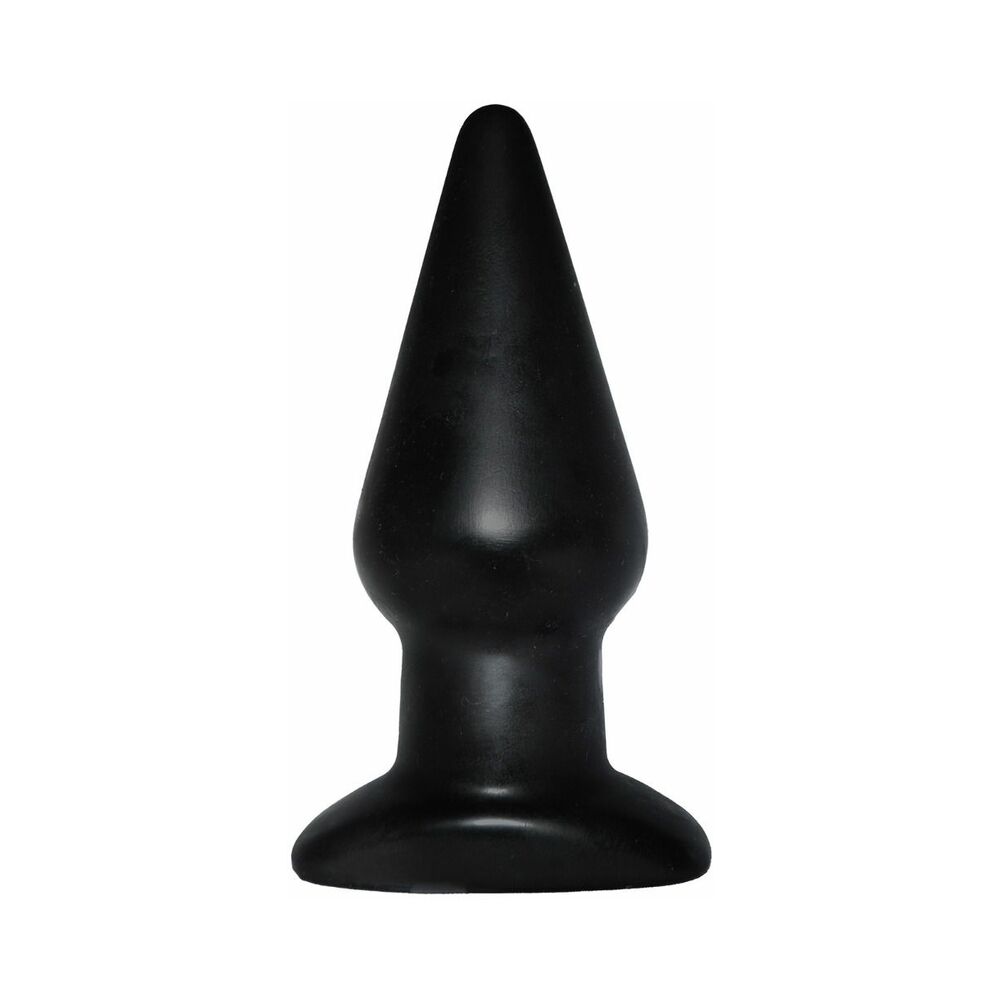 Black large anal plug from Me You Us with smooth