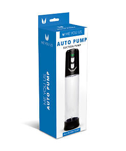 Me You Us Auto Pump wearable breast pump shown discreetly inside a nursing bra with USB charging cable and collection cup visible.
