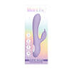 Adam & Eve Tickle Me Softly Soft Flexible Rabbit Vibe with dual ticklers and soft silicone shaft