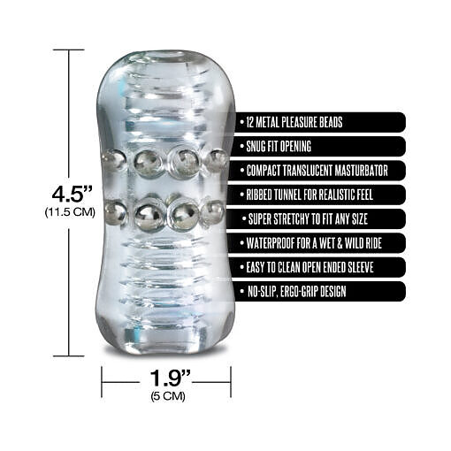 MSTR B8 Clear-View Beaded Stroker Head Banger - Image 5