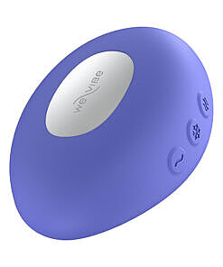 pebble shape in soft lavender silicone