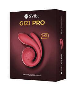 SVibe Snail Gizi Pro Vibrator in deep Bordeaux