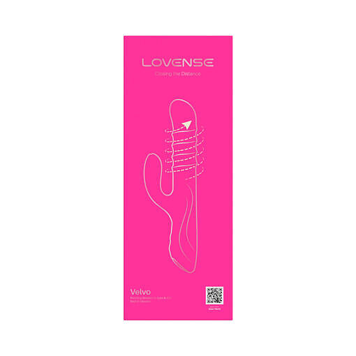Lovense Velvo Rotating Beaded G-Spot & Clit Rabbit Vibrator - Image 6