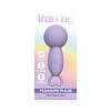 Adam & Eve Pleasure Pulse Mini Wand Vibe - compact mini wand vibrator with 10 modes and body-safe silicone