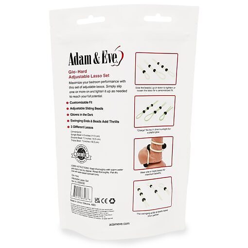 Adam & Eve Glo-Hard Adjustable Lasso Set - Image 8