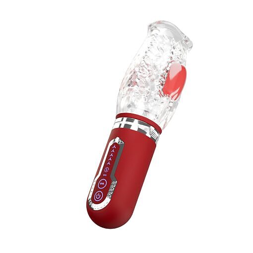 Adam & Eve Pleasure Pro 3000 Rotating & Thrusting Vibro Stroker - Image 5