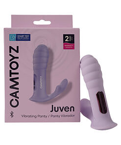 Camtoyz Vibrating Panty with App Juven in silicone finish