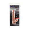 Camtoyz Ultra Realistic Dildo Kona in flesh tone with lifelike veins and suction cup base on a white surface.