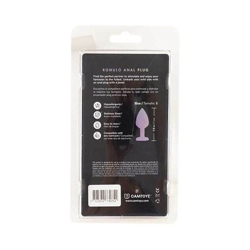 Camtoyz Silver Anal Plug Romulo - Image 5