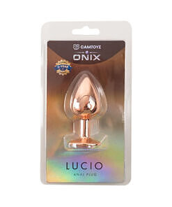 Camtoyz Cobalt Anal Plug Lucio with cobalt blue finish