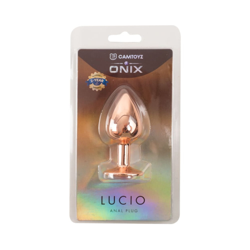 Camtoyz Cobalt Anal Plug Lucio with cobalt blue finish