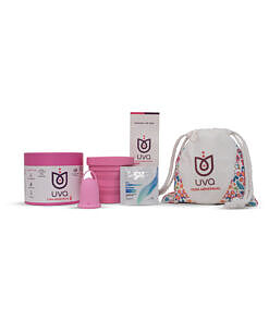 Uva Cup 0 Menstrual Cup Set - reusable body-safe menstrual cup set by Uva