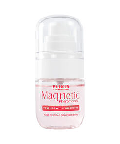 a lightweight rose mist with pheromones for skin hydration