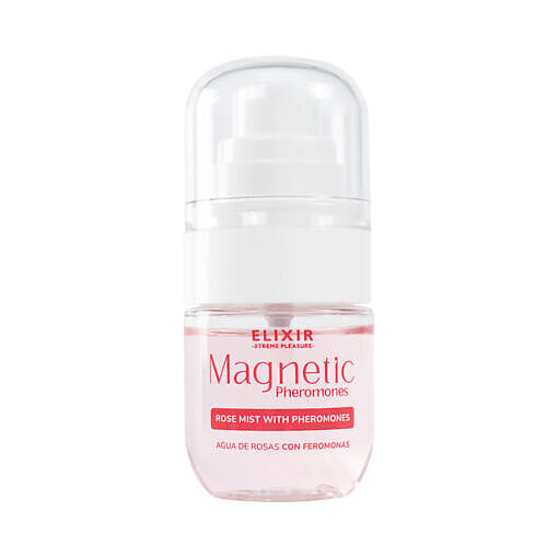 a lightweight rose mist with pheromones for skin hydration