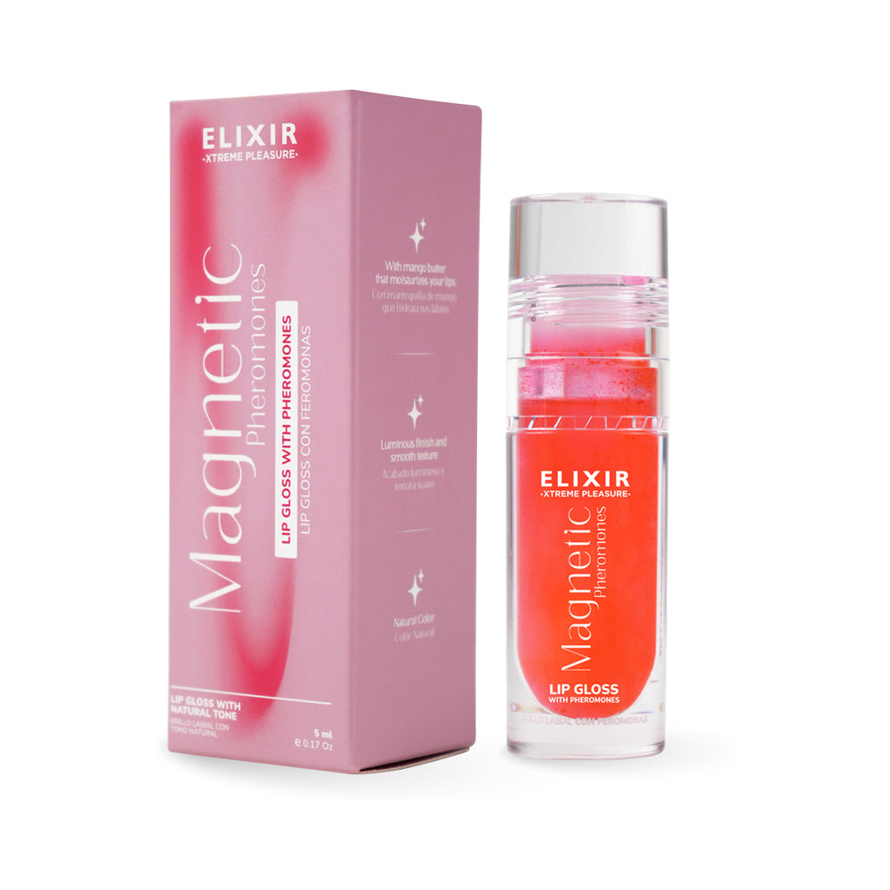 Elixir Magnetic Lip Gloss with Pheromones 0.17 oz - high-shine hydrating lip gloss