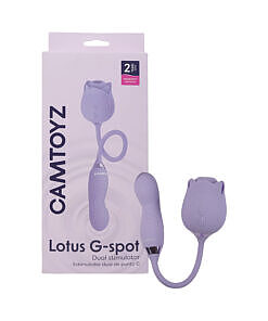 Camtoyz Lotus G-Spot Stimulator with curved silicone shaft