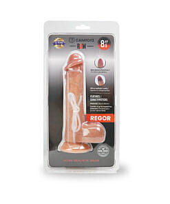 Camtoyz Regor Ultra-Realistic Dildo with veined shaft and suction cup base