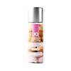 JO Bake Shoppe Frosted Cupcake Flavored Water-Based Lubricant 2 oz bottle with pink frosted cupcake and white icing on a pastel blue background.