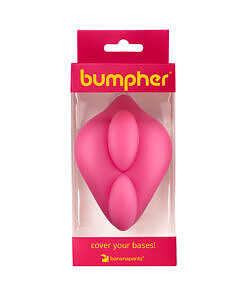 Banana Pants BumpHer Sweet Pink silicone cushion on a white background