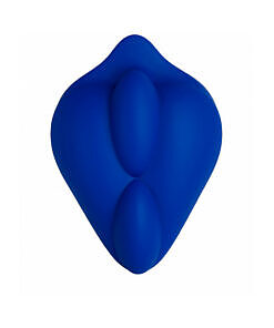 showing midnight blue color and flexible texture.