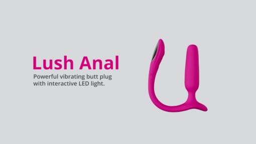 Lovense Lush Anal App-Controlled Compact Powerful Butt Plug - Image 2