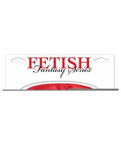 Fetish Fantasy Series Satin Love Mask Red blindfold made of soft satin with adjustable strap for intimate sensory play.