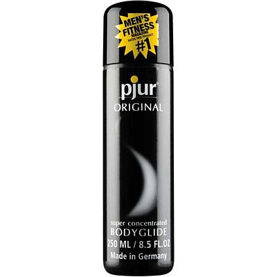 Pjur Original Concentrated Silicone Personal Lubricant 8.5 oz. bottle on white background with clear label