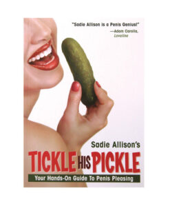 Tickle His Pickle Book softcover with playful Tickle Kitty cover design featuring provocative yet tasteful artwork