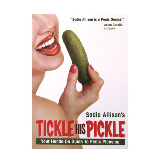 Tickle His Pickle Book softcover with playful Tickle Kitty cover design featuring provocative yet tasteful artwork