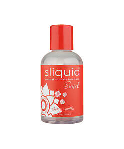 Sliquid Swirl Cherry Vanilla Flavored Lubricant 4.2 oz.