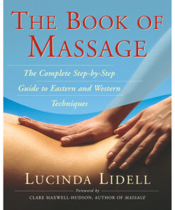 The Book of Massage book cover showing Eastern and Western massage techniques illustrations
