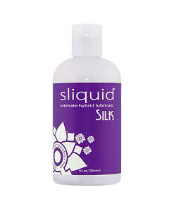 Sliquid Naturals Silk Hybrid Lubricant 8.5 oz. bottle