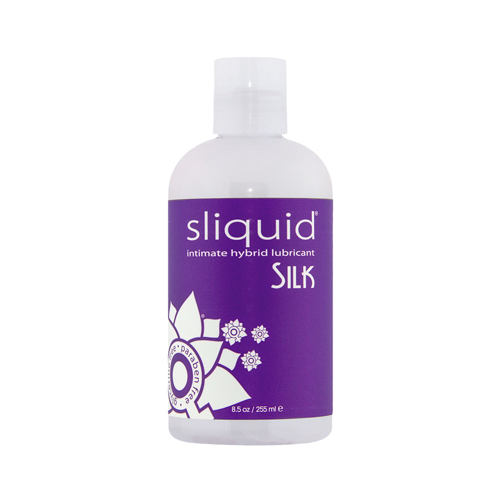 Sliquid Naturals Silk Hybrid Lubricant 8.5 oz. bottle