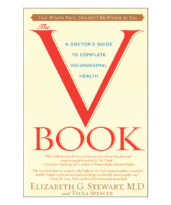 Cover of The V Book: A Doctor's Guide to Complete Vulvovaginal Health against a soft purple background.