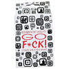 Go F*ck Card Game adult card game by Kheper Games with colorful position cards and rule cards on a dark backdrop.