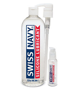 Swiss Navy Silicone Lubricant 32 oz. bottle - long-lasting
