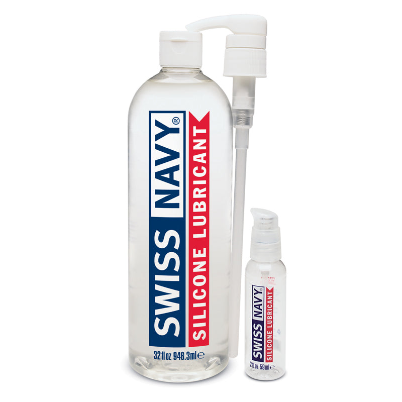 Swiss Navy Silicone Lubricant 32 oz. bottle - long-lasting