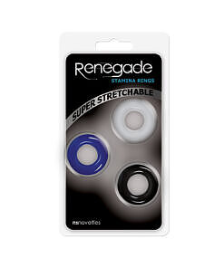 Renegade Stamina Rings 3-Pack clear