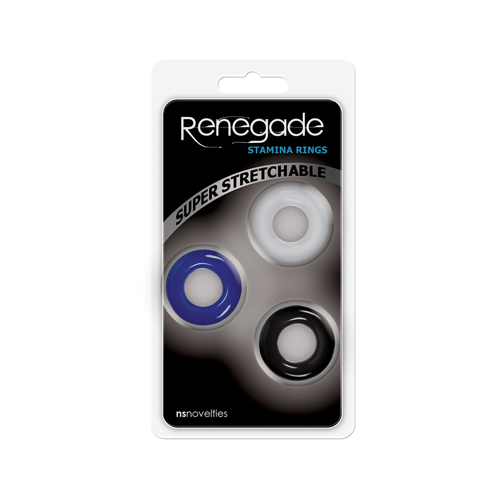 Renegade Stamina Rings 3-Pack clear