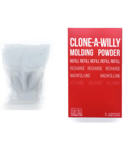 Clone-A-Willy Molding Powder refill bag on white background