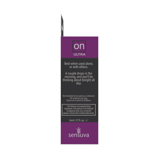 Sensuva ON Ultra Arousal Oil 5 ml - Image 3