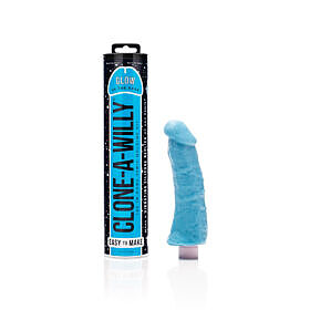Blue Glow in the Dark Clone A Willy
