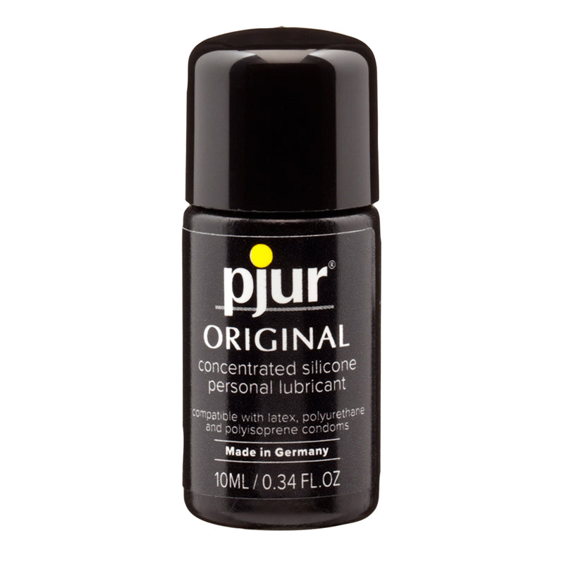 Pjur Original Silicone Lubricant 10ml travel-size bottle with clear silicone liquid