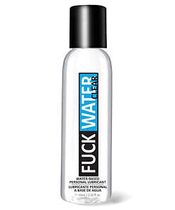 Fuck Water Clear H2O 2oz water based lubricant bottle