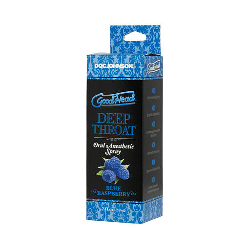 GoodHead Deep Throat Spray Blue Raspberry - Image 3