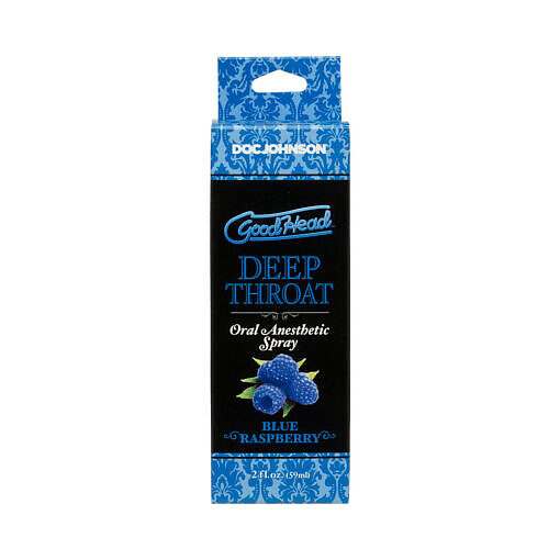 GoodHead Deep Throat Spray Blue Raspberry - Image 4