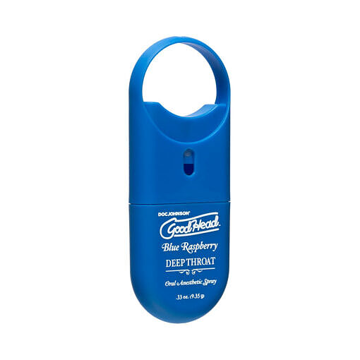 GoodHead Deep Throat Spray To-Go Blue Raspberry .33 oz - Image 3