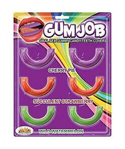 Gum Job teeth candy in cherry