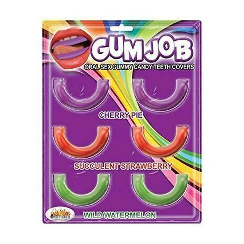 Gum Job teeth candy in cherry